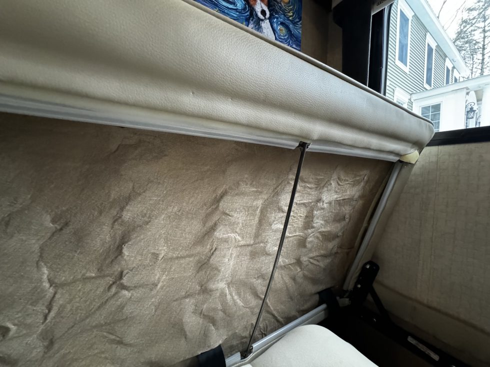 Itasca Solei 39R Motorhome Flaking/peeling interior fabric Paul Tiemann's site